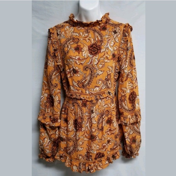 Spell & the Gypsy Designs Lotus Blouse size small - Picture 1 of 7